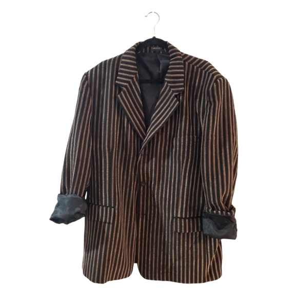 Pronti Other - Pronti Striped Sport Coat Blazer Sz Men's XL